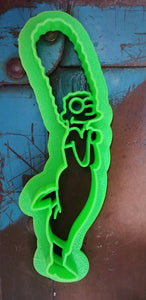 3D Printed Cookie Cutter Inspired by Marge Simpson