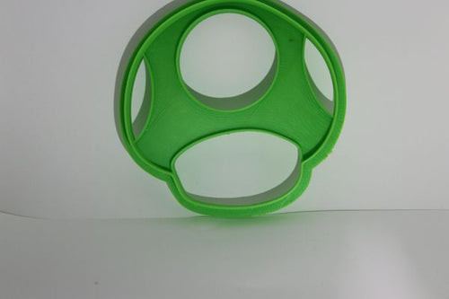 3D Printed Cookie Cutter Inspired by Super Mario Bros. Mushroom