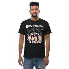 Load image into Gallery viewer, Hogwarts Christmas Abbey Road Men&#39;s classic tee