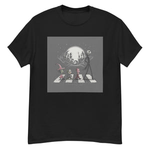 Nightmare Before Christmas Jack  with Lock Shock and Barrel Men's classic tee