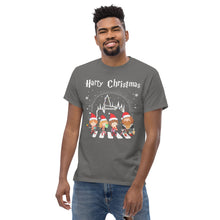 Load image into Gallery viewer, Hogwarts Christmas Abbey Road Men&#39;s classic tee