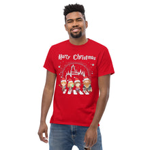 Load image into Gallery viewer, Hogwarts Christmas Abbey Road Men&#39;s classic tee