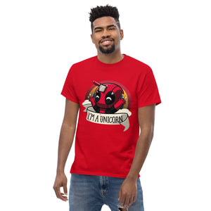 Marvel Deadpool Is A Unicorn Men's classic tee