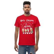 Load image into Gallery viewer, Hogwarts Christmas Abbey Road Men&#39;s classic tee