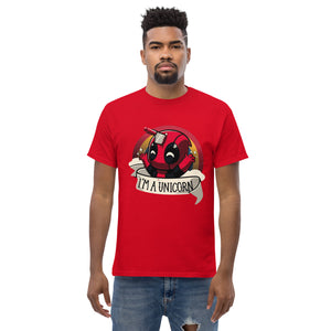 Marvel Deadpool Is A Unicorn Men's classic tee