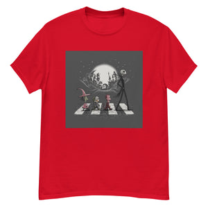 Nightmare Before Christmas Jack  with Lock Shock and Barrel Men's classic tee