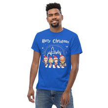 Load image into Gallery viewer, Hogwarts Christmas Abbey Road Men&#39;s classic tee
