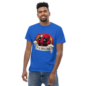 Marvel Deadpool Is A Unicorn Men's classic tee