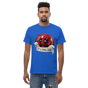 Marvel Deadpool Is A Unicorn Men's classic tee