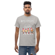 Load image into Gallery viewer, Hogwarts Christmas Abbey Road Men&#39;s classic tee