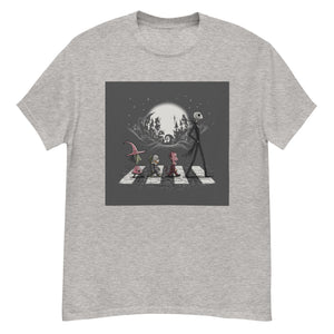 Nightmare Before Christmas Jack  with Lock Shock and Barrel Men's classic tee