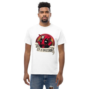 Marvel Deadpool Is A Unicorn Men's classic tee