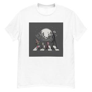 Nightmare Before Christmas Jack  with Lock Shock and Barrel Men's classic tee