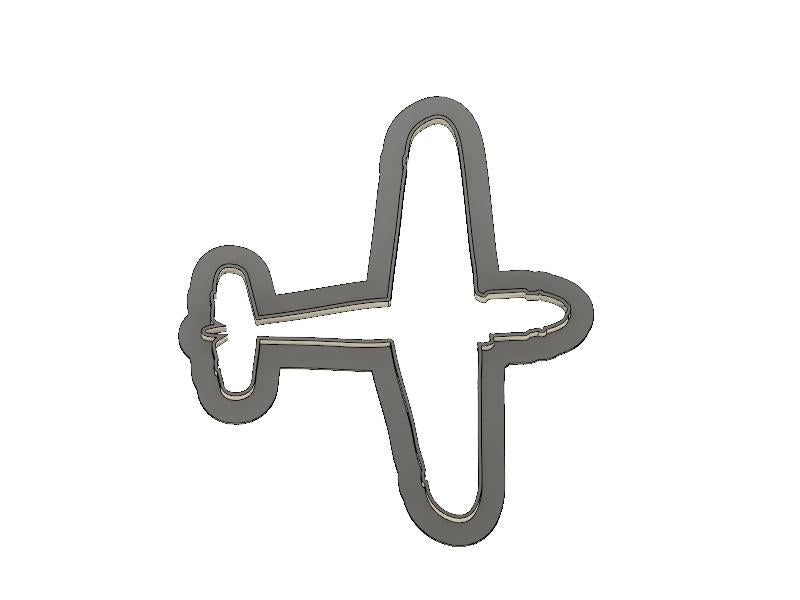 3D Printed Messershmidt Airplane Cookie Cutter