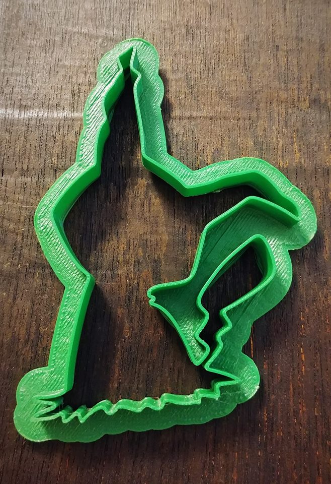 3D Printed Cookie Cutter Inspired by Pokemon Mimiku