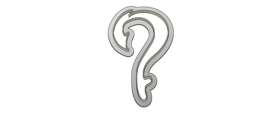 3D Printed  Cookie Cutter Inspired by Moana's Fish Hook