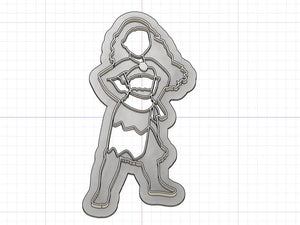 3D Printed  Cookie Cutter Inspired by Moana