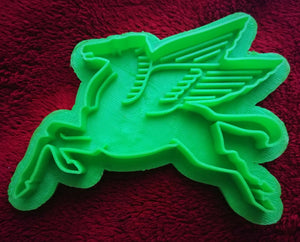 3D Printed Cookie Cutter Inspired by Mobil Gas Pegasus