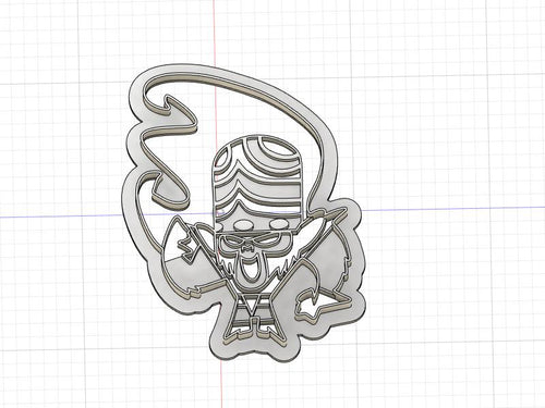 3D Printed Cookie Cutter  Inspired by Power Puff Girls Mojo Jojo