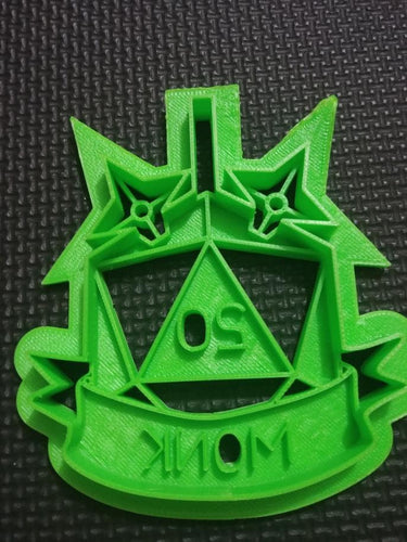 3D Printed DnD Monk Cookie Cutter