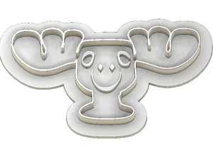 3D Printed Cookie Cutter Inspired by the National Lampoons Christmas Moose Mug