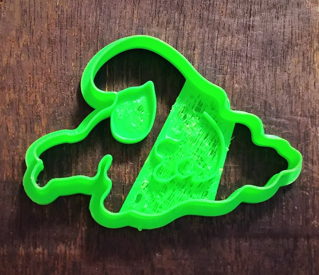 3D Printed Cookie Cutter Inspired by Pokemon Muk