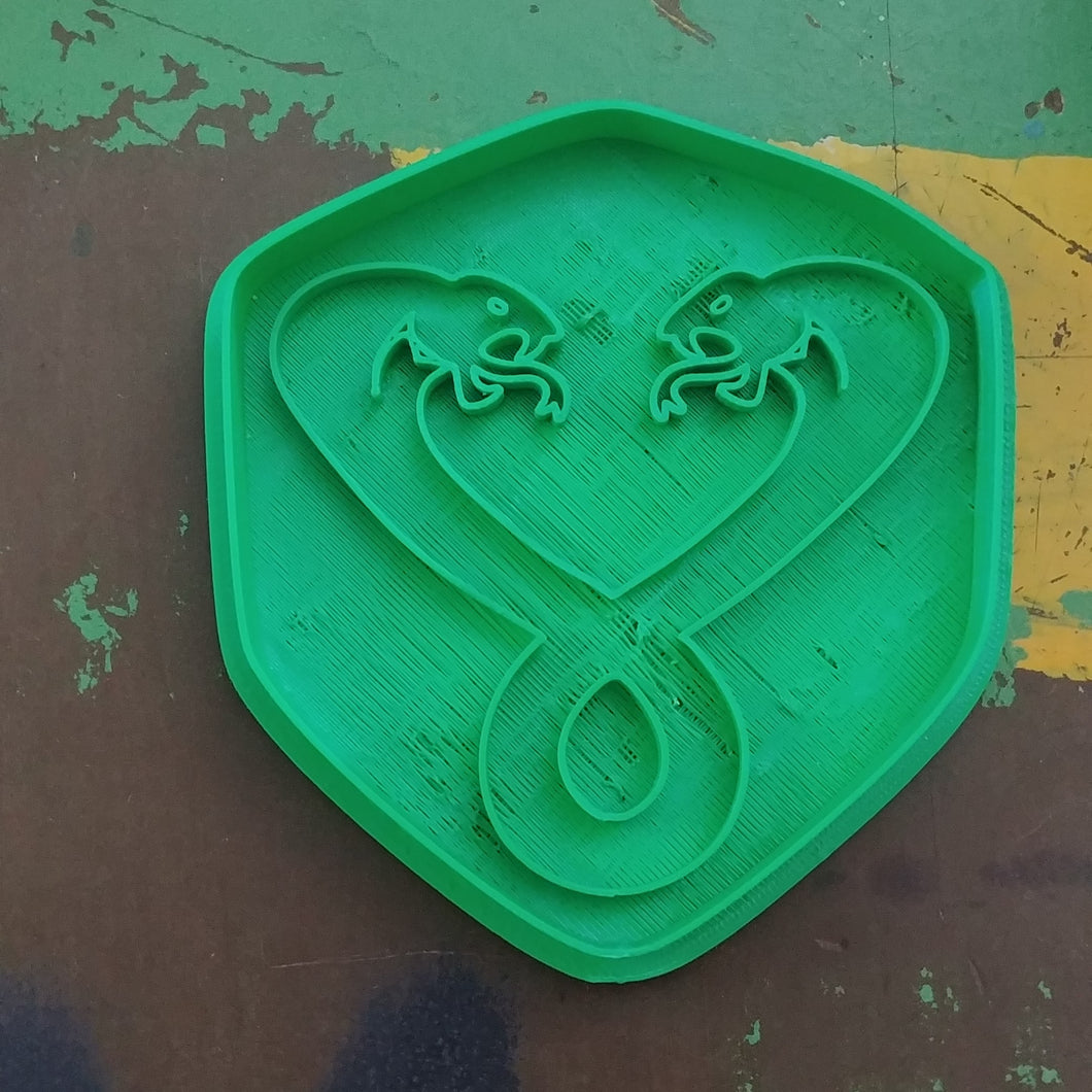 3D Printed Cookie Cutter Inspired by Thundercats Mumm-Ra Crest