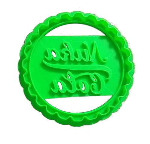 3D Printed Cookie Cutter Inspired by Fall Out Nuka Cola Bottle Cap
