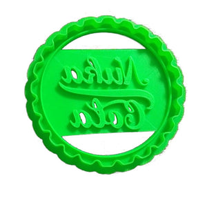 3D Printed Cookie Cutter Inspired by Fall Out Nuka Cola Bottle Cap
