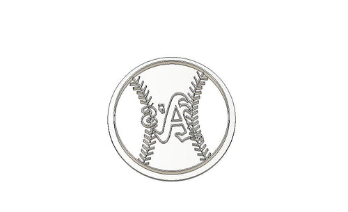 3D Printed Cookie Cutter Inspired by the Oakland A's