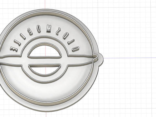 3D Printed Cookie Cutter Inspired by Oldsmobile Emblem