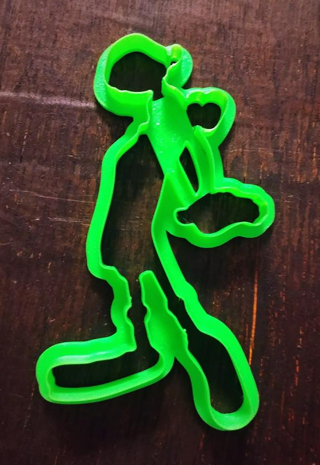 3D Printed Cookie Cutter Inspired by Popeyes Olive Oil