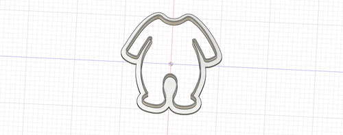 3D Printed Onesie Cookie Cutter