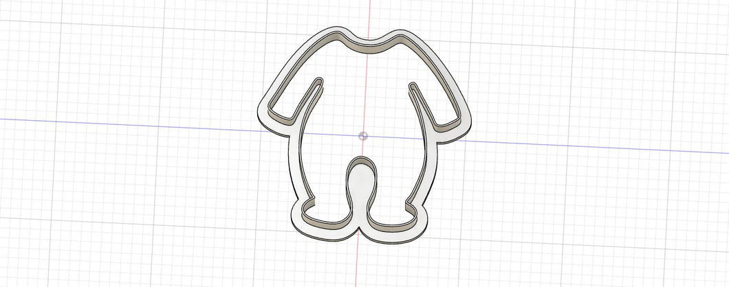 3D Printed Onesie Cookie Cutter