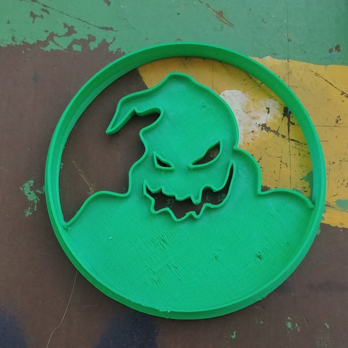 3D Printed Cookie Cutter Inspired Nightmare Before Christmas Oogey Boogey Moon