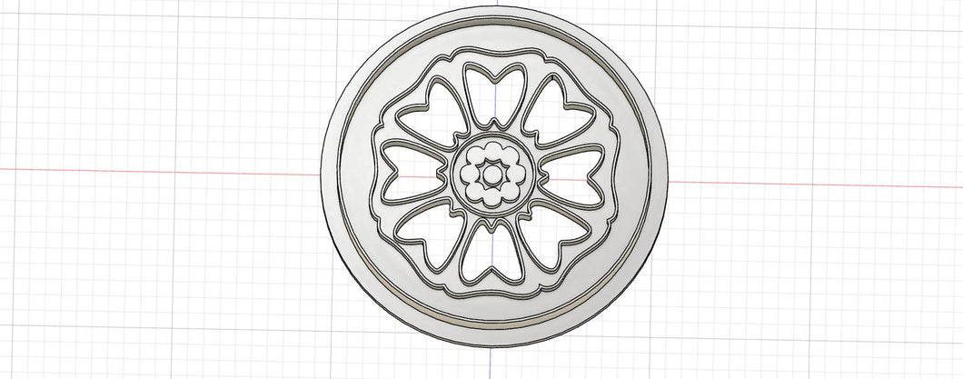 3D Printed  Cookie Cutter Order of the White Lotus