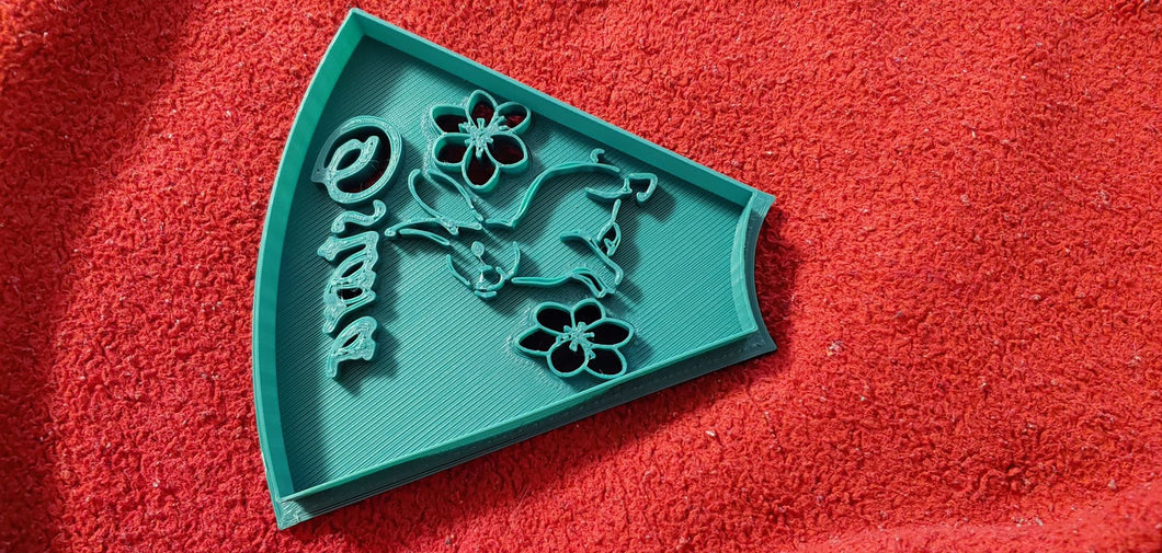 3D Printed Ostara Holiday Cookie Cutter