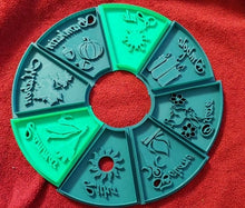 Load image into Gallery viewer, Set of 8 3D Printed Pagan Holiday Cookie Cutters