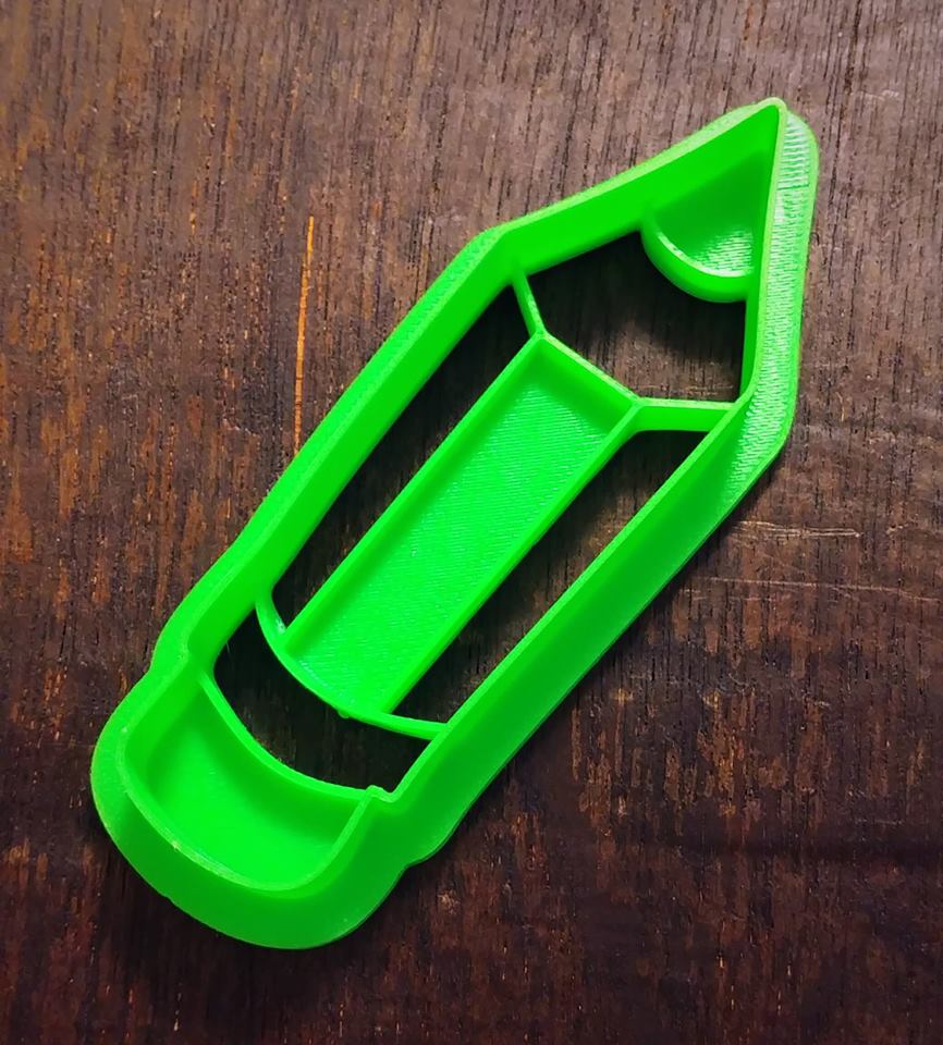 3D Printed Cookie Cutter Pencil