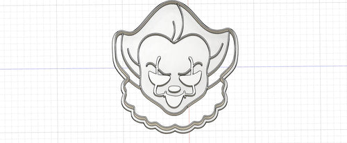3D Printed Cookie Cutter Inspired by Pennywise