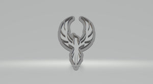 3D Printed Phoenix Cookie Cutter