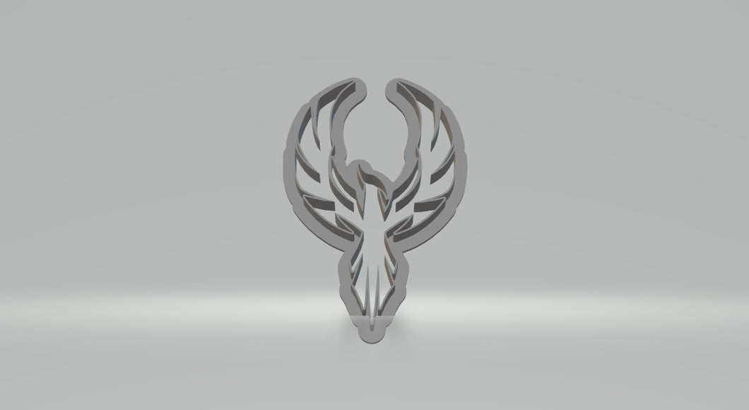 3D Printed Phoenix Cookie Cutter