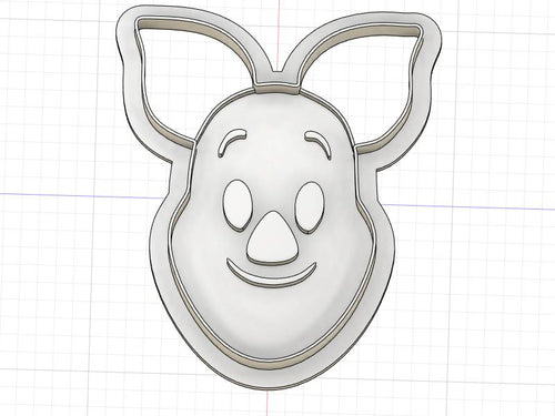 3D Printed  Cookie Cutter Inspired by Piglet