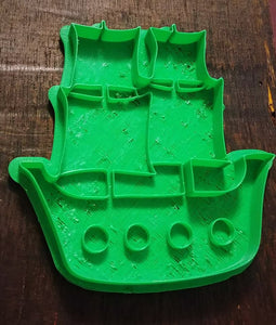 3D Printed Cookie Cutter Pirate Ship