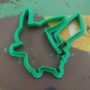 3D Printed Cookie Cutter Inspired by Pokemon Pikachu