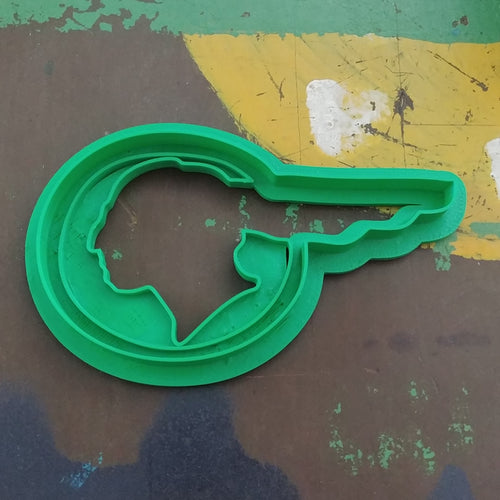 3D Printed Cookie Cutter Inspired by Pontiac Chieftan Emblam