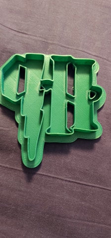 3D Printed Cookie Cutter Inspired by Harry Potter Crest