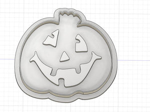 3D Printed Goofy Jack O Lantern Cookie Cutter