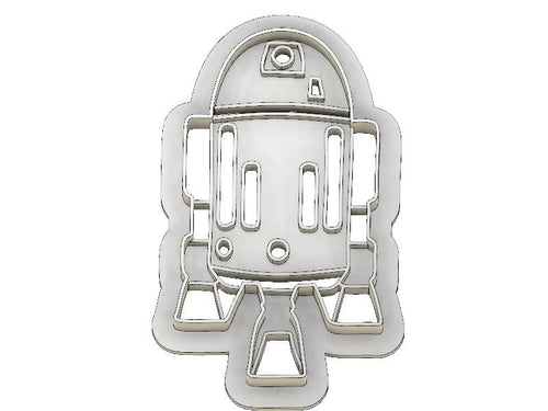 3D Printed Cookie Cutter Inspired by Star Wars R2D2