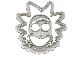 3D Printed Cookie Cutter Inspired by Rick and Morty's Rick